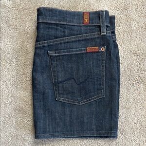 7 For All Mankind Roxy Size 28 Denim Skirt